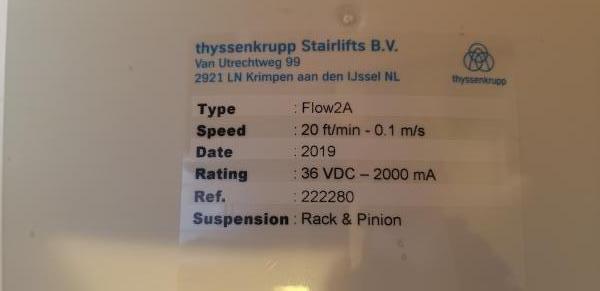 ThyssenKrupp Flow 2A  (Baujahr 2019) | Bild 3
