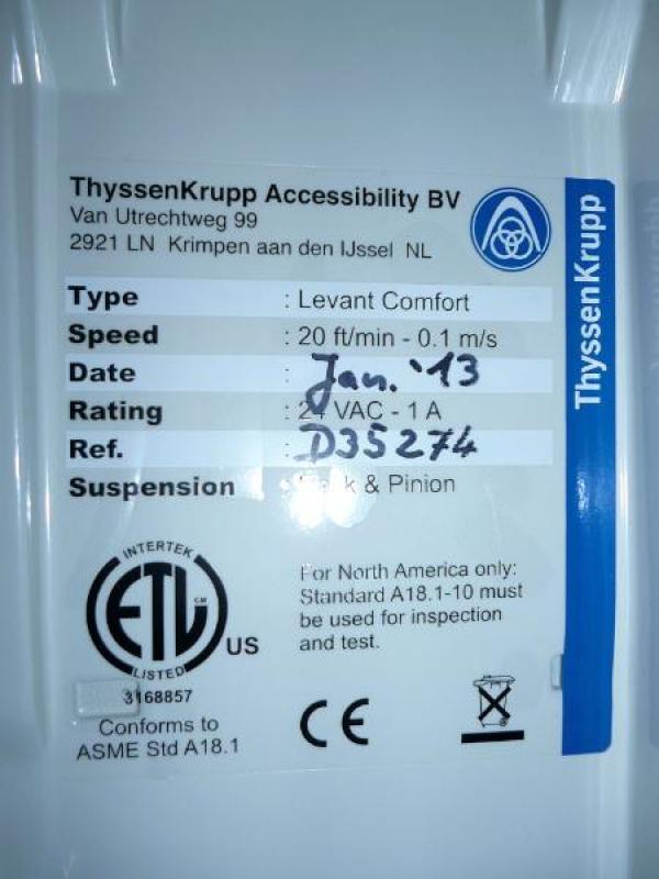 ThyssenKrupp Levant Comfort Plus | Bild 4