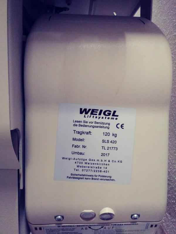 Weigl Liftsysteme Modell Saxon 420 | Bild 2